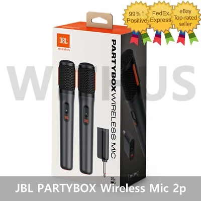 JBL PARTYBOX Wireless Mic Digital Wireless Microphones 2p - Tracking - Image 1 of 2