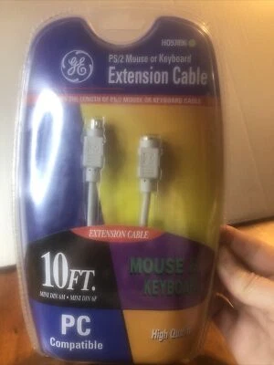 GE HO97896 10 Feet PS/2 Mouse Keyboard Extension Cable - Image 1 of 4
