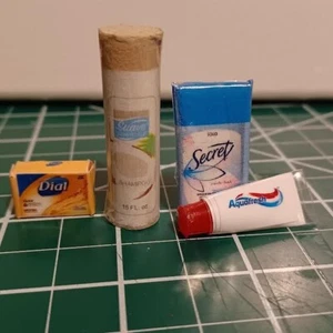 1:6 scale Dollhouse Miniature Collector bath bathroom accessories barbie blythe - Picture 1 of 1