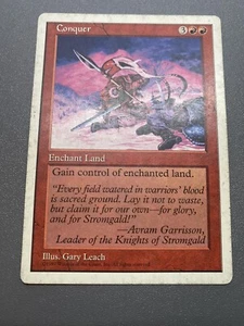 Conquer 1997 Unlimited Common HP MAGIC THE GATHERING - Imagen 1 de 12
