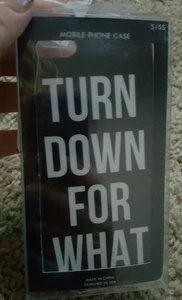 "Turn down for what"phrase iPhone5/5S case - Foto 1 di 1