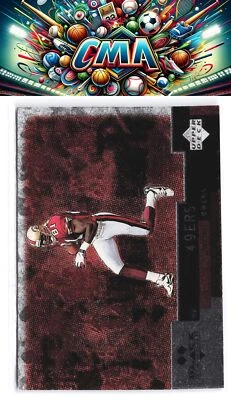 1998 Upper Deck Black Diamond #14 Terrell Owens Double - Image 1 of 2