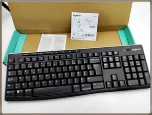 Logitech K270 Kabellose Multimedia Tastatur AZERTY f. Windows FR Ein/Aus schwarz - Bild 1 von 5