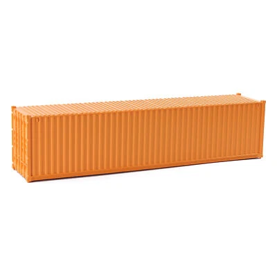 9pcs Same colored HO Scale 40ft 1:87 Blank Shipping Container Cargo Box C8740 - Image 1 of 4