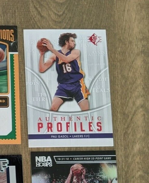2008-09 Upper Deck SP Authentic Profiles Pau Gasol Los Angeles Lakers - Image 1 of 1
