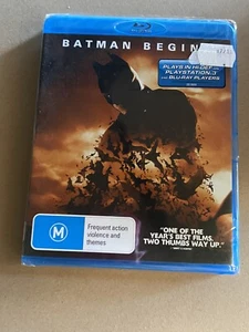 Batman Begins (2005) Blu-Ray Region B New Sealed Christian Bale Free Post - Picture 1 of 2