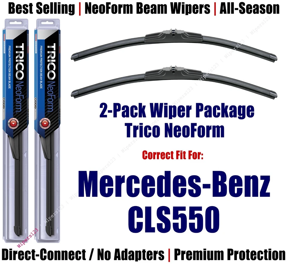2 шт суперпремиум дворники NeoForm подходят для Mercedes-Benz CLS550 2007-2011 - 162612x2 - Изображение 1 из 1