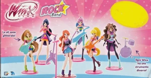 WINX CLUB ROCK BAND LOTTO OFFERTA 5 PERSONAGGI DIVERSI ED.TRIDIMENSIONAL 2018 - Imagen 1 de 2