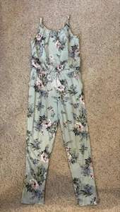 I.N. Girl sleeveless spaghetti strap girl's romper with pants YL - Picture 1 of 3