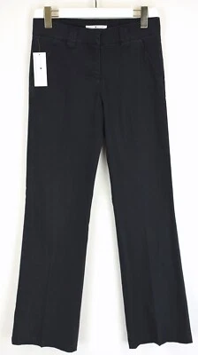 Pantaloni Chino Tommy Hilfiger Brooklyn Da Donna (UK) 6 Taglio Bootcut A Righe - Immagine 1 di 4