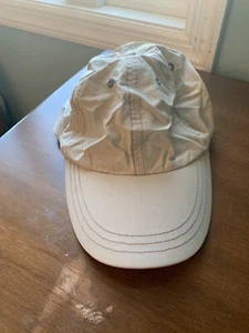 NUEVO CON ETIQUETAS Lands End Niño’s Beige Largo Bill Sombrero Talla M/L - Imagen 1 de 3