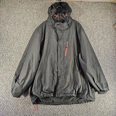 Outdoor Life jacket Mens 2XL Full Zip Fleece Lining Hooded - Image 1 of 4