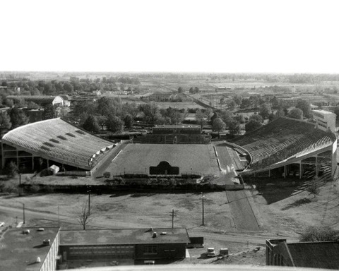 SCOTT FIELD Glossy 8x10 Photo Davis Wade Stadium Print Poster Mississippi State Cover