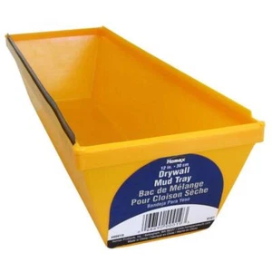 12 In. Polystyrene Drywall Mud Tray With Metal Edge - Picture 1 of 12