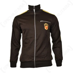 East German Outdoor Sports Jacket -Brown Polyester Cotton with ASV Patch - Repro - Picture 1 of 5