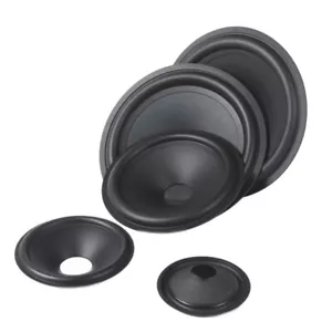 2 Stück für 3-8 Zoll Lautsprecher Kegel Becken Bassdrum Papier Vibrationsbecken Trommel Papier - Bild 1 von 9