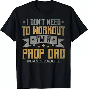 Funny Dance Prop Dad Cool Father's Day Dance Dad Competition T-Shirt Hoodie - Picture 1 of 11