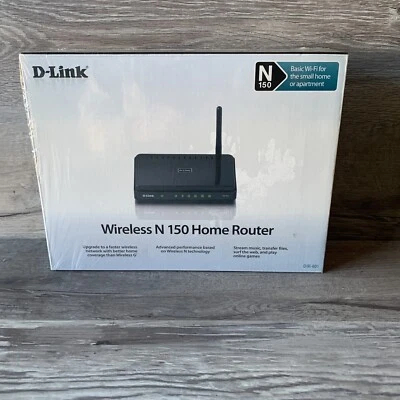 D-Link N150 Home 150 Mbps 4-Port 10/100 Wireless N Router DIR-601 - Image 1 of 4