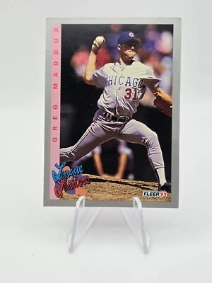 1993 Fleer - #707 Greg Maddux - Image 1 of 2