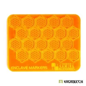 FICHAS MARCADORAS KROMLECH ENCLAVE - NARANJA - Imagen 1 de 3