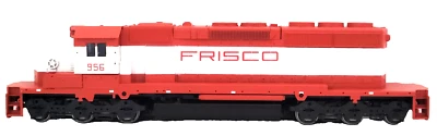 ATHEARN 4430 BLUE BOX HO SCALE SD40-2 FRISCO #956 DC POWERED NEW TESTED - Image 1 of 4