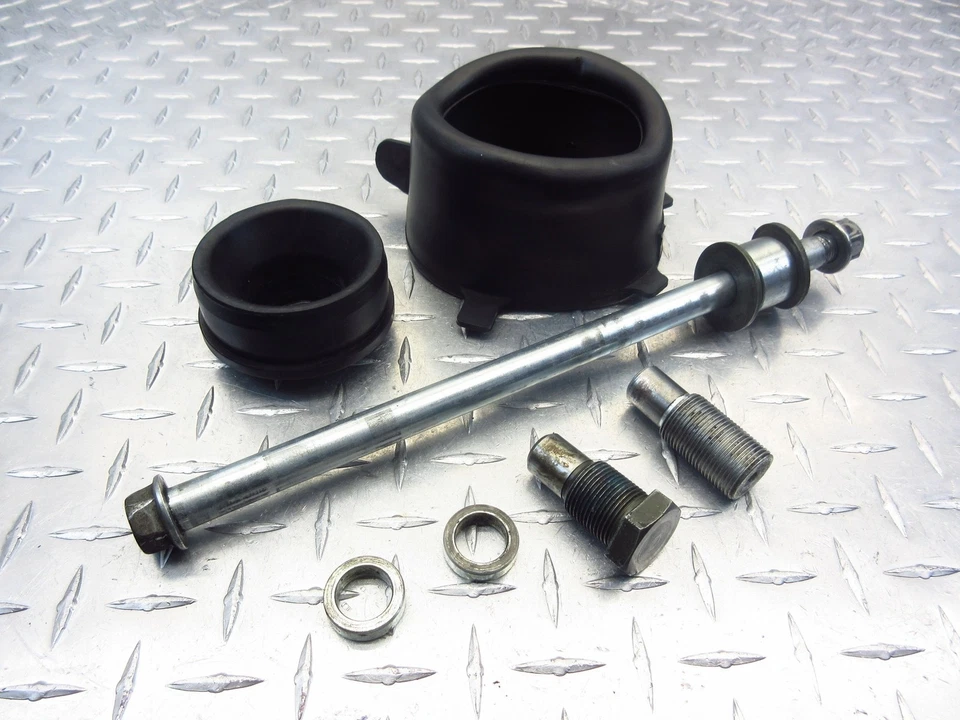 Yamaha XVS650 VSTAR 650 2008 04-08 clásico OEM eje delantero perno bujes de goma Foto 1 de 1