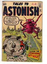 TALES TO ASTONISH #39 (1963) - GRADE 3.5 - ANT-MAN APPEARANCE - SCARLET BEETLE!
