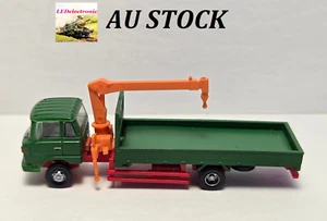 TOMYTEC N scale 1/150 HINO flat bed truck with lifting crane, model railway - Bild 1 von 6