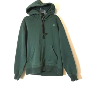 Acne Studios Forest Green Ferris Face Hoodie Sweatshirt Pullover Mens Medium - Picture 1 of 7