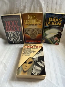 UFO Alien Paranormal Subject Book Lot - Set Of 4 - Imagen 1 de 9