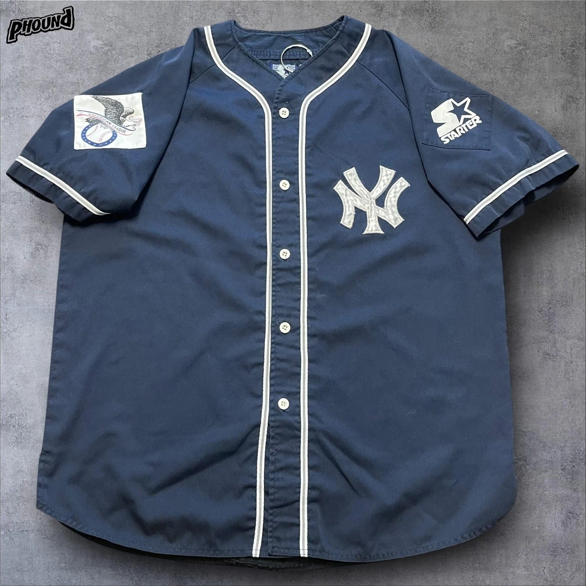 NY Yankees ニューヨークヤンキース USA製 STARTER MLB 楽天市場】90s オールド □ STARTER MLB オフィシャル ニューヨーク