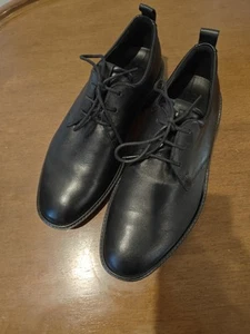 ECCO Herren ST.1 HYBRID Schwarz Leder Derby Elegant Freizeitschuhe Gr. EU 41 US 7,5 - 8 - Bild 1 von 5