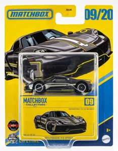2015 Porsche 918 Spyder Black Matchbox Collectors 2025 09/20 1:64 - Picture 1 of 1