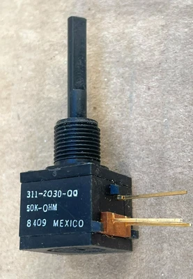 Potenciómetro Tektronix 311-2030-00 / 50K-OHM Foto 1 de 4