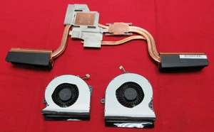 ORIGINAL ASUS G751J FAN W/ HEATSINK 13NB06F1P11011 13NB06F1P10011 13NB06F1AM0501 - Picture 1 of 5