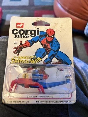 Vintage 1978 Corgi JR Amazing Spidercopter  Shows Wear - Image 1 of 3