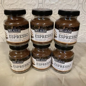 DeLallo Instant Espresso Powder, 1.94 Oz. Jar, Baking, Coffee Drinks,  (6-Pack) - Picture 1 of 3