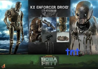 New Hot Toys TMS072 STAR WARS: THE BOOK OF BOBA FETT 1/6 KX ENFORCER DROID Model - Image 1 of 4