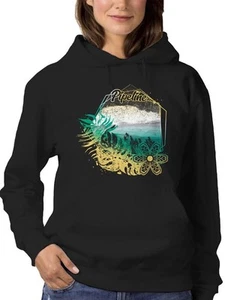 Pipeline Waveflower Beach Scene Graphic - Women's Hoodie - Picture 1 of 13