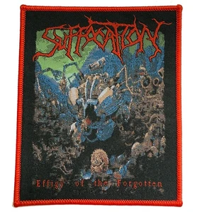 SUFFOCATION - Effigy Of The Forgotten -Red Border - 11,1 x 9,2 cm -Patch- 170767 - Picture 1 of 1