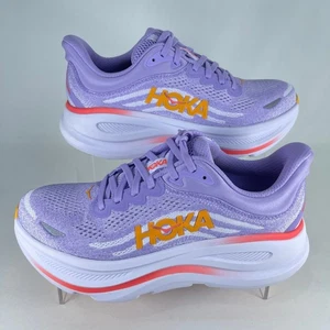 HOKA One Bondi 9 Shoes - Aster Flower/Starlight Glow | Women's 8 | NEW - Picture 1 of 12