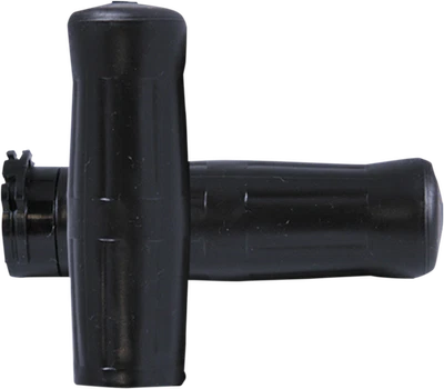 Empuñaduras de goma de control de cable Avon Black Old School de 1" 1980-2022 Harley Davidson Foto 1 de 2