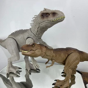 Jurassic Park World Destroy 'N Devour Indominus Rex 23" Chomping T-Rex Dinosaurier - Bild 1 von 17