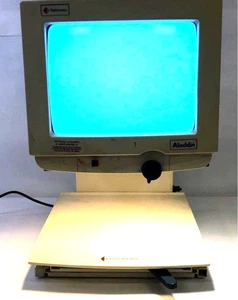 TeleSensory Aladdin AL1A Monitor Low Vision Video Magnifier Impaired WORKS! - Picture 1 of 3