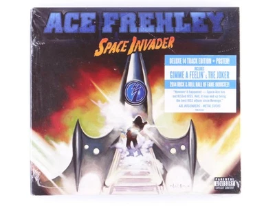 ACE FREHLEY *SEALED* *DELUXE EDITION* *BONUS TRACKS* Space Invader CD Kiss NEW - Image 1 of 3