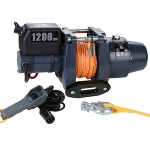 BullDog Winch 1200 LB Hoist-Synthetic Rope - Picture 1 of 1