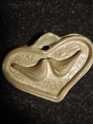 Isabel Bloom CORAZÓN DE AMIGOS EMPLUMADOS 4" de ancho. Raro diseño retirado Foto 1 de 4