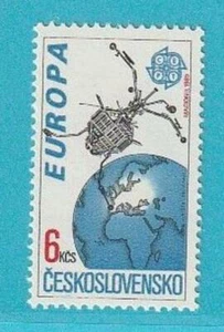 Tschechoslowakei CEPT aus 1991 **postfrisch MiNr. 3084 Europäische Weltraumfahrt - Bild 1 von 1