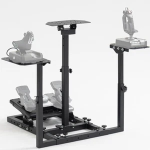 Minneer Flight Sim Stand Racing Sim Cockpit Fit Logitech X52 X56 YOKE Honeycomb - Picture 1 of 6