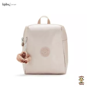 Kipling Daphane Metallic Backpack Authentic (bought in the U.S.) & Brand New - Picture 1 of 6